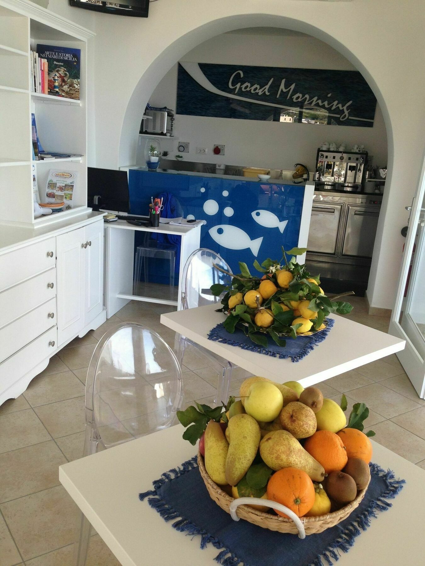 'A Alera Room & Breakfast Malfa  Bagian luar foto